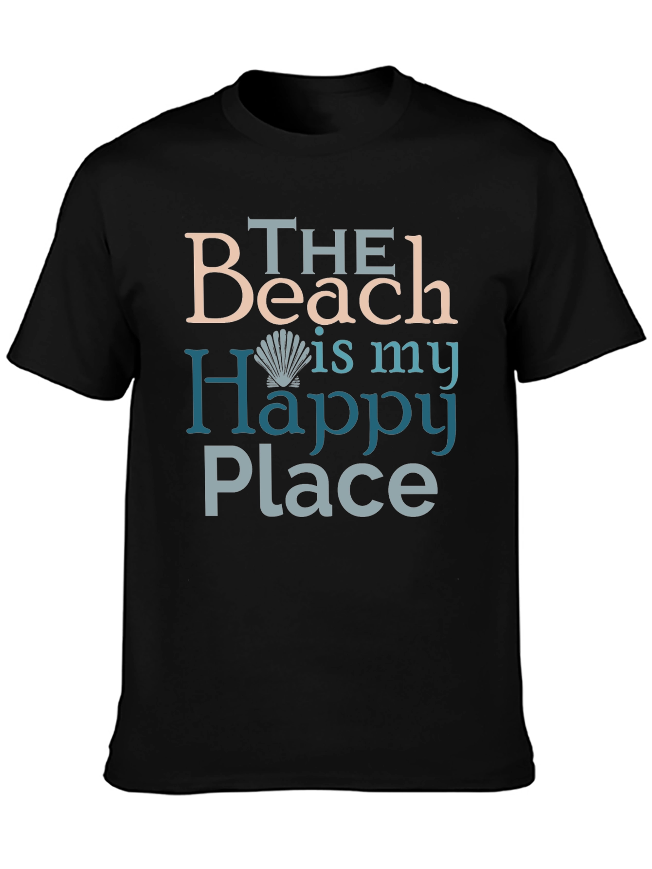 Beach Is My Happy Place Graphic T-Shirt