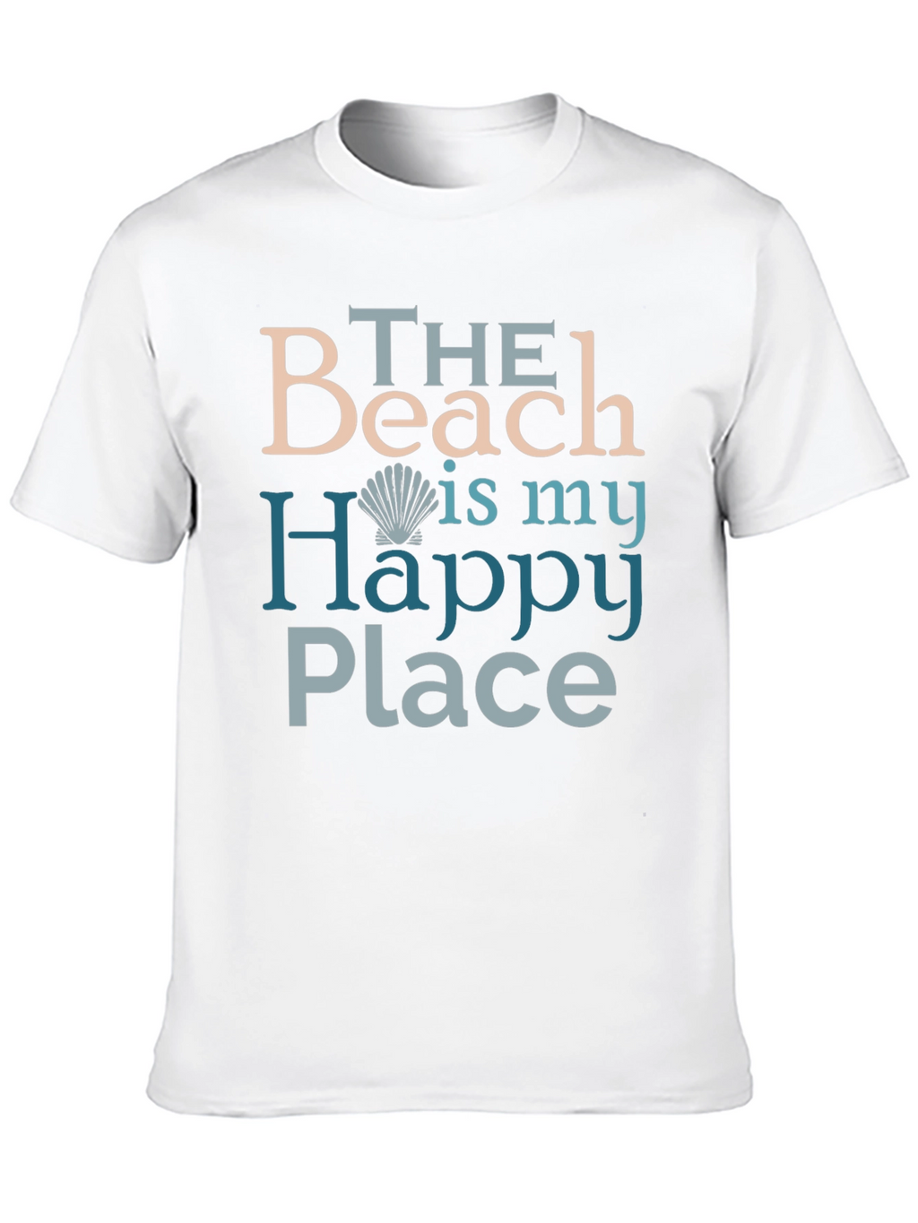 Beach Is My Happy Place Graphic T-Shirt