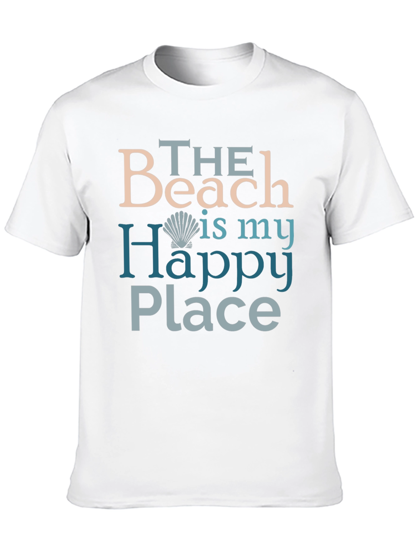 Beach Is My Happy Place Graphic T-Shirt