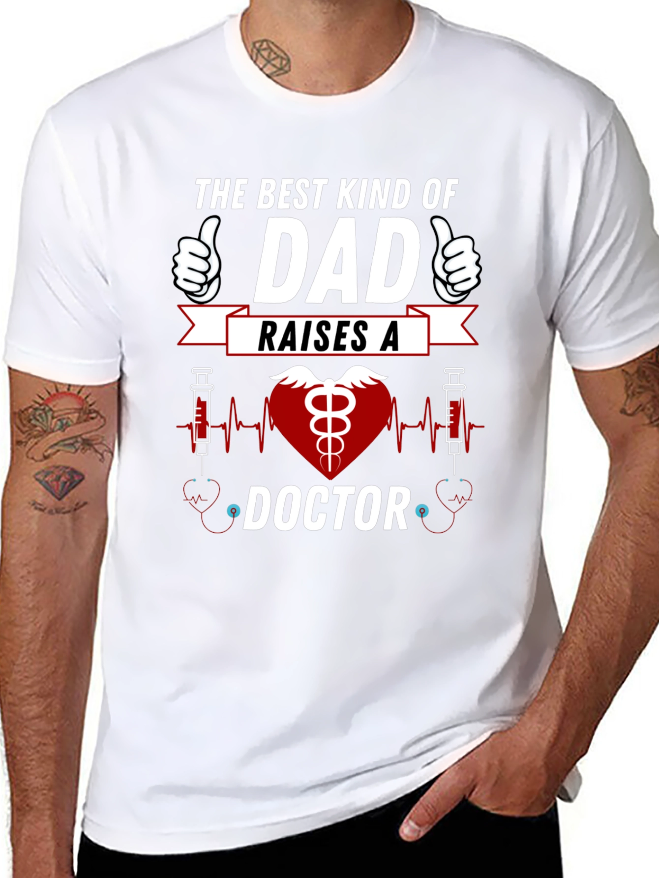 Best Kind Dad Doctor T-Shirt