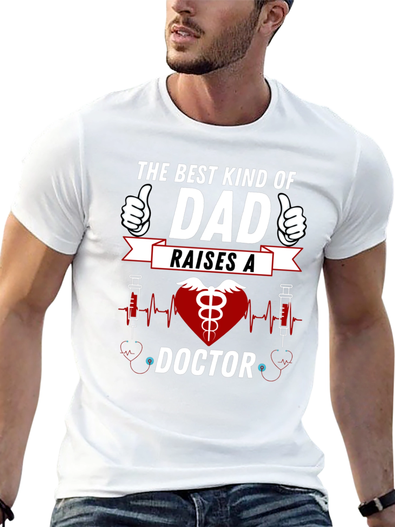 Best Kind Dad Doctor T-Shirt