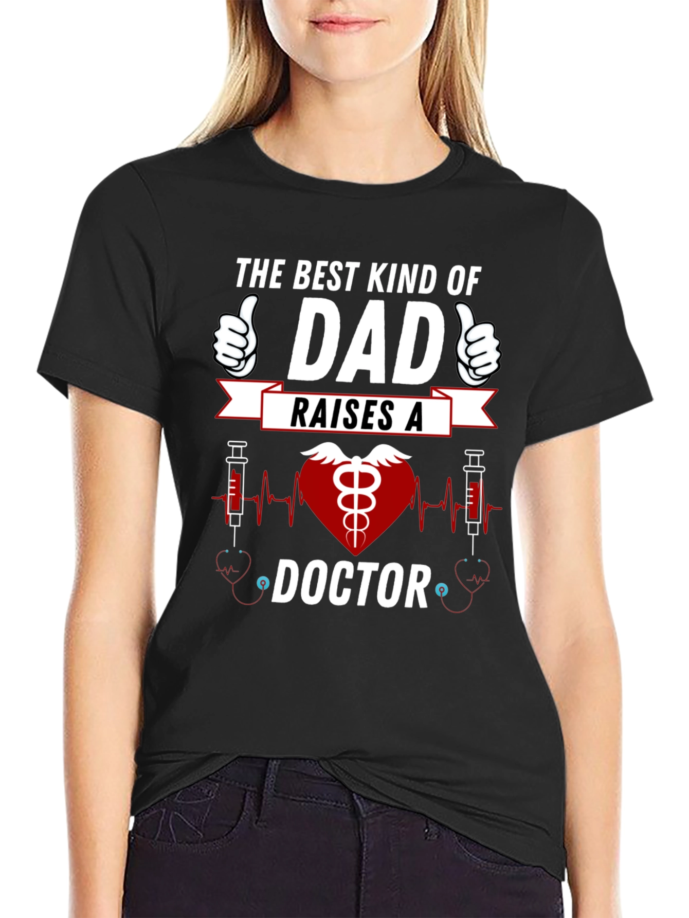 Best Kind Dad Doctor T-Shirt