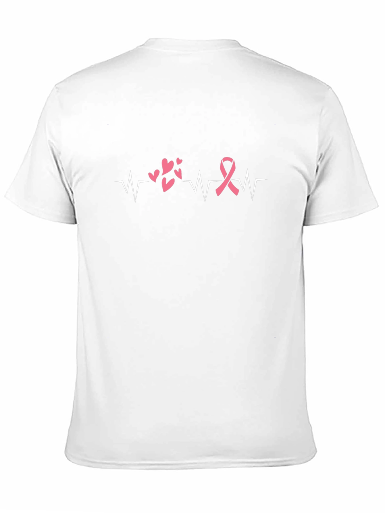 Heartbeat Breast Cancer Awareness T-Shirt