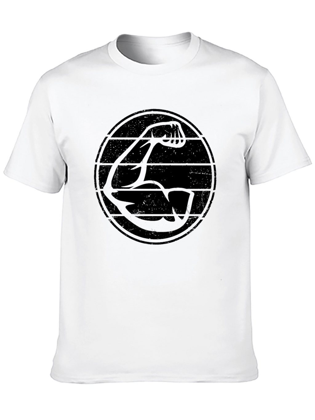 Graphic Muscle Tee - Black