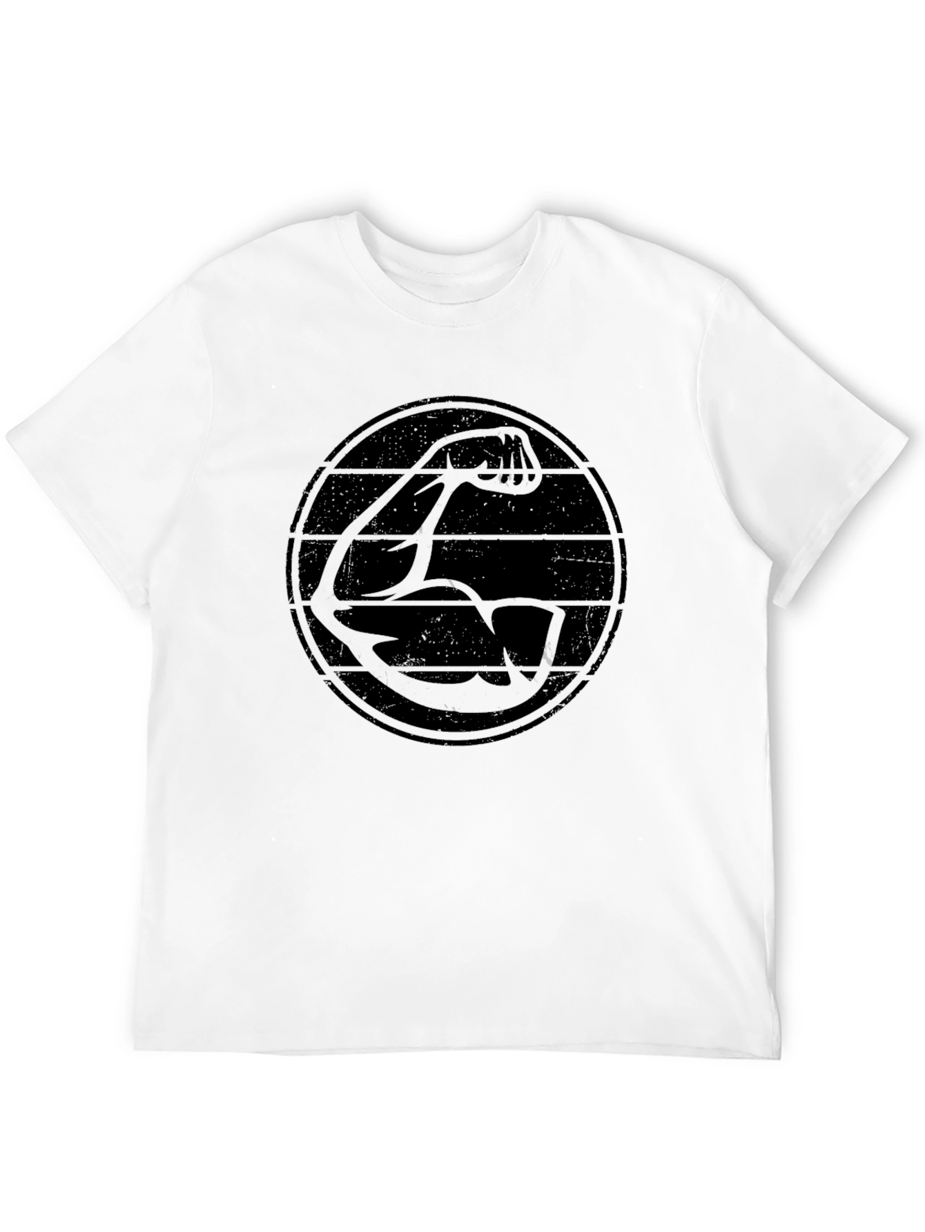 Graphic Muscle Tee - Black