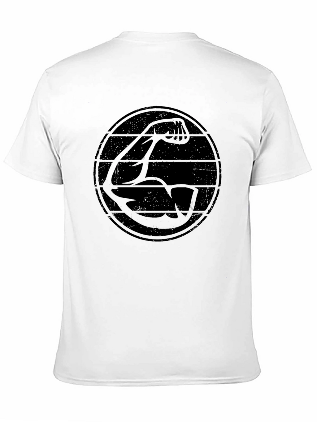 Graphic Muscle Tee - Black