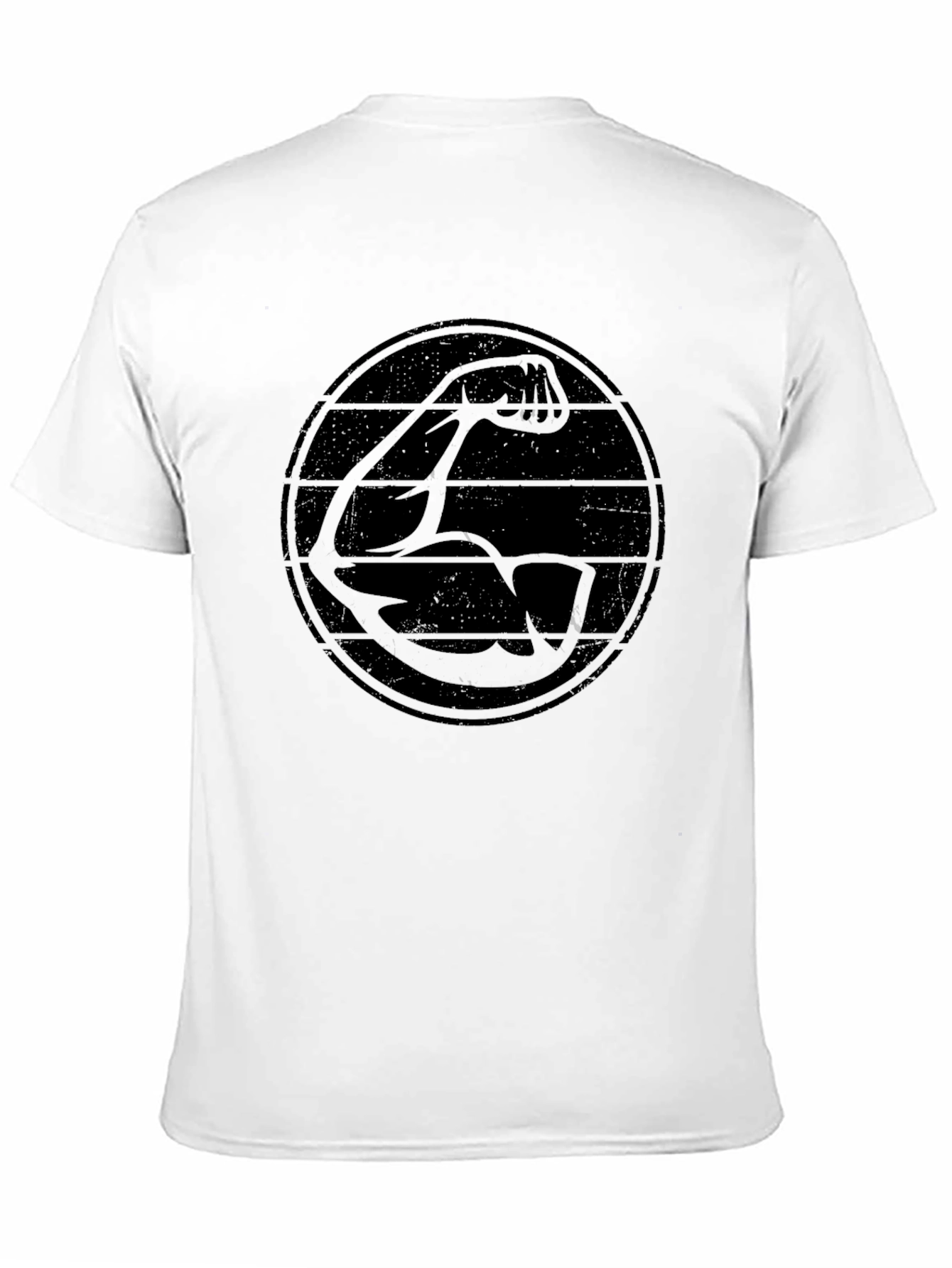 Graphic Muscle Tee - Black