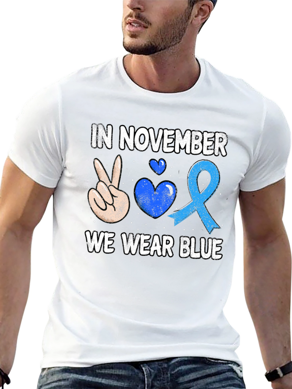 In November We Wear Blue T-Shirt