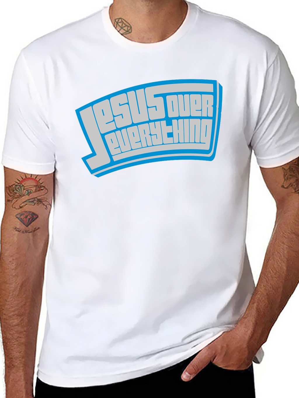 Jesus Over Everything Graphic T-Shirt