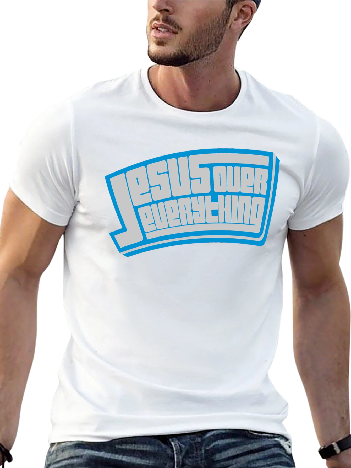 Jesus Over Everything Graphic T-Shirt