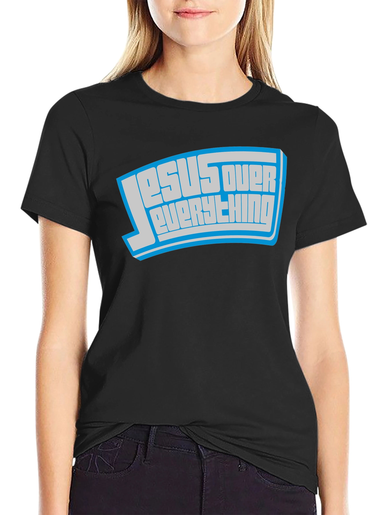 Jesus Over Everything Graphic T-Shirt