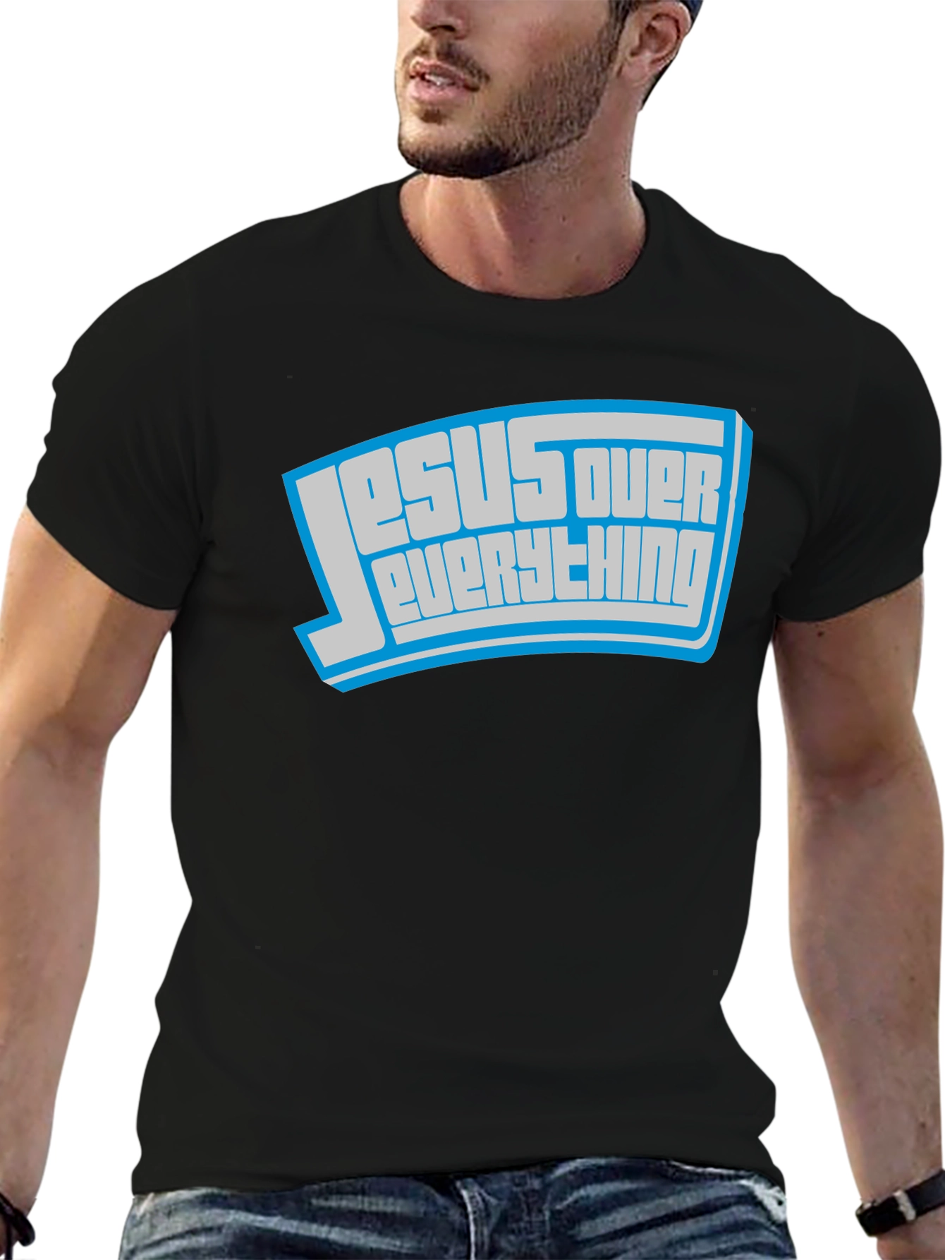 Jesus Over Everything Graphic T-Shirt