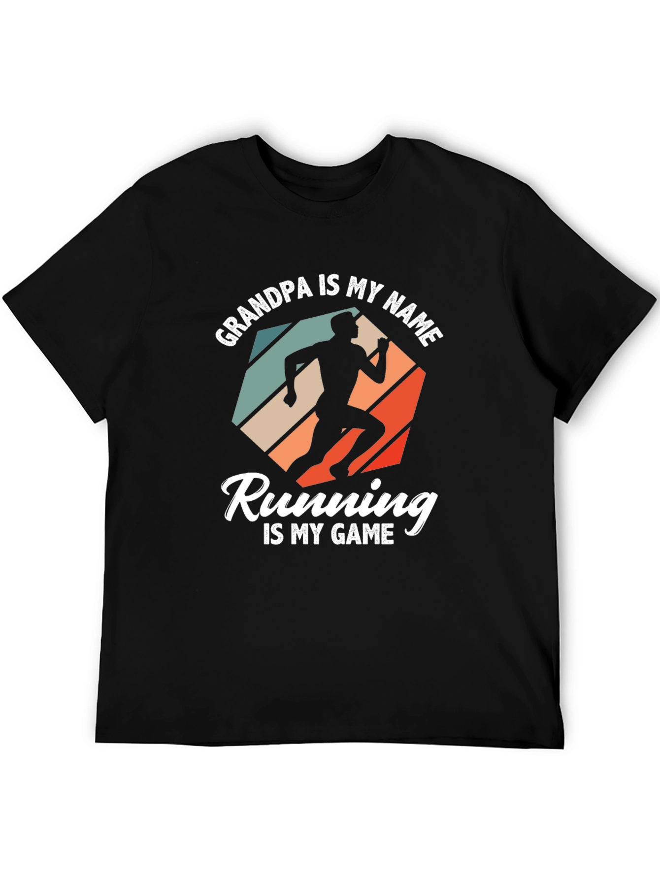 Grandpa Running T-Shirt - Sporty Grandpa Gift
