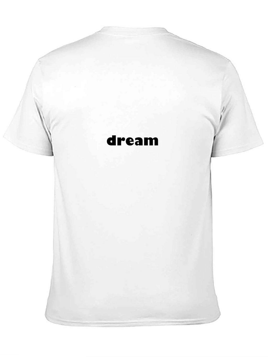 Dream Text Black T-Shirt