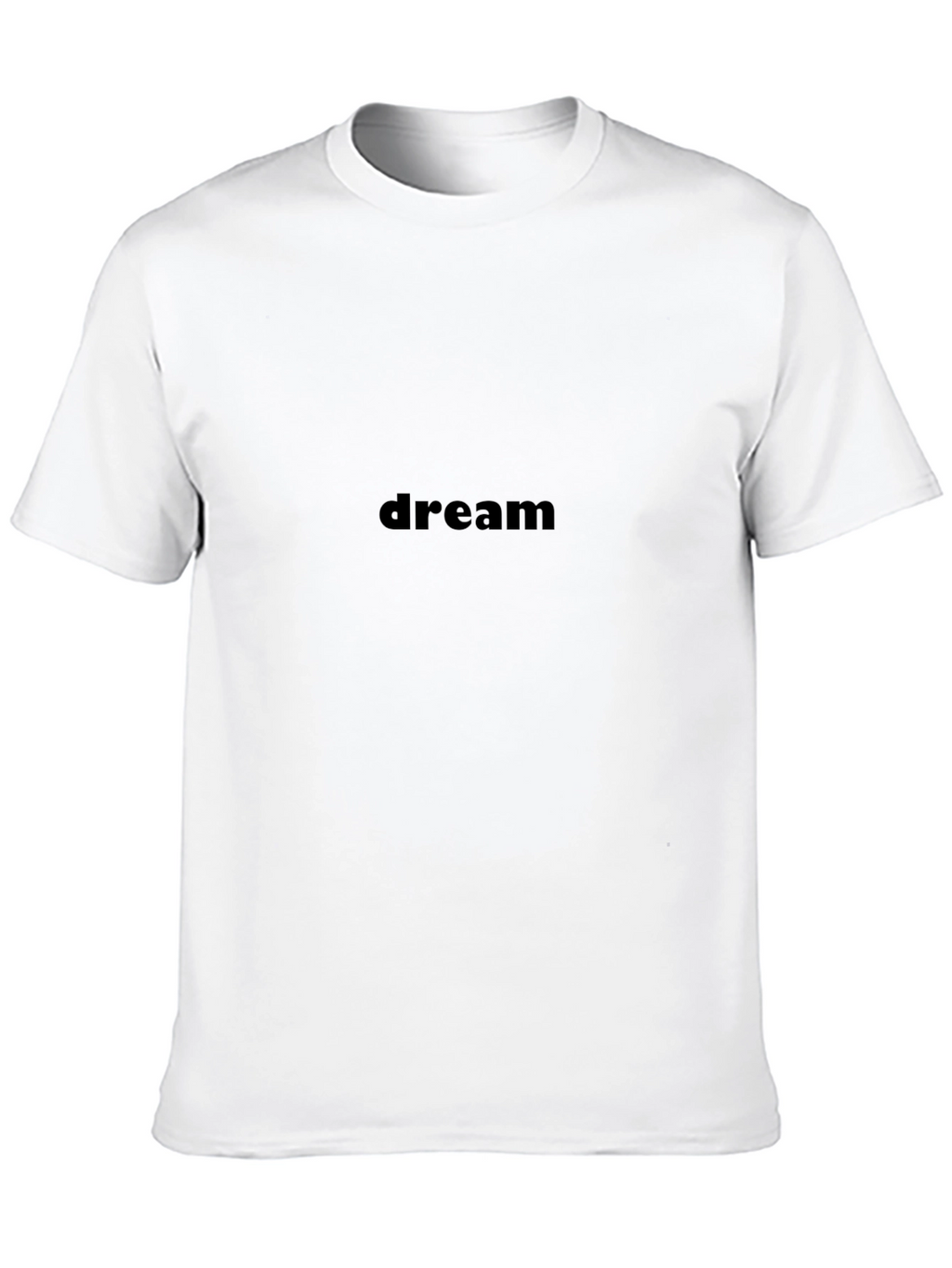 Dream Text Black T-Shirt