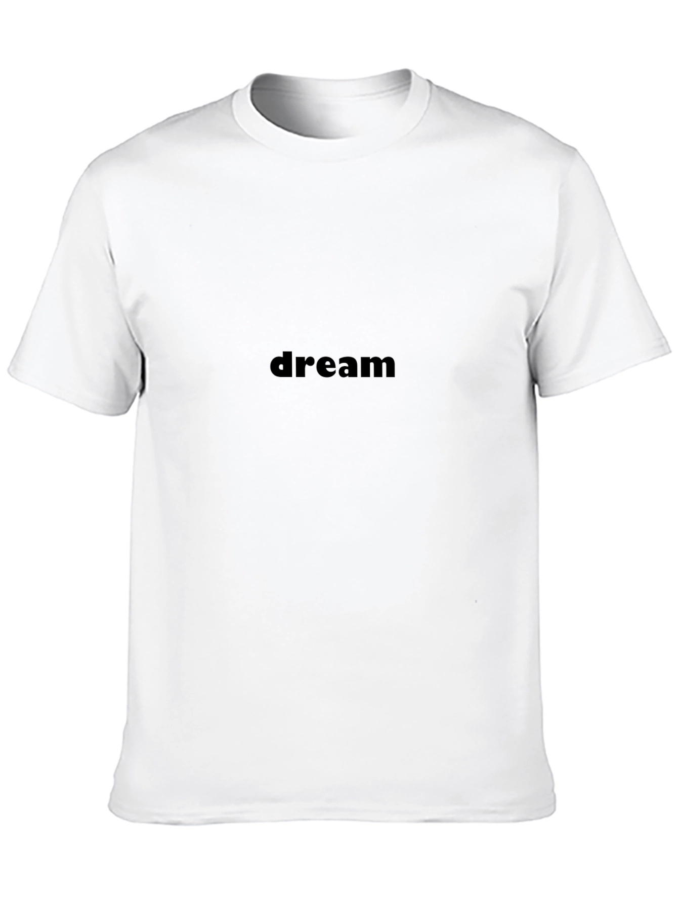 Dream Text Black T-Shirt