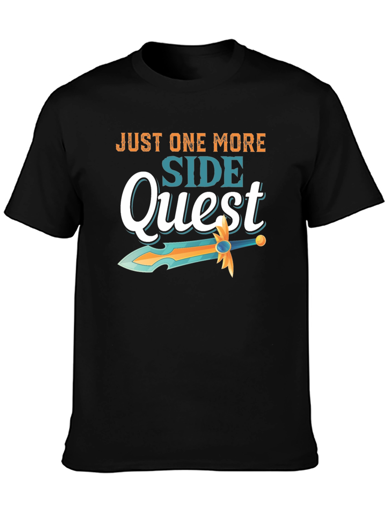 Just One More Side Quest T-Shirt - Gamer Tee