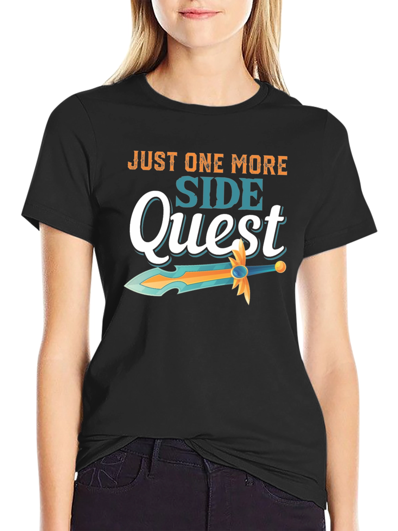Just One More Side Quest T-Shirt - Gamer Tee