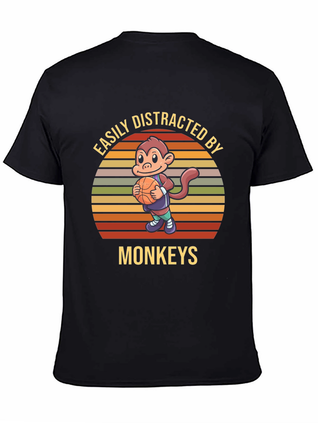 Easily Distracted By Monkeys T-Shirt