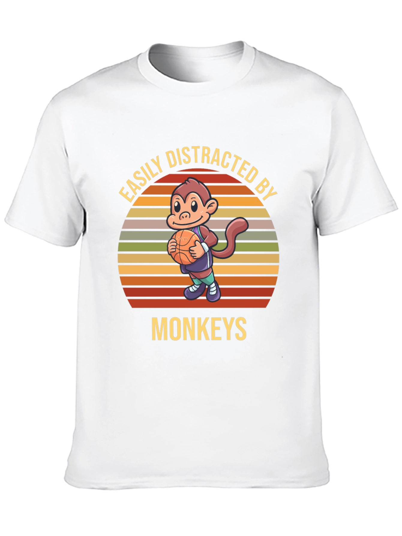 Easily Distracted By Monkeys T-Shirt