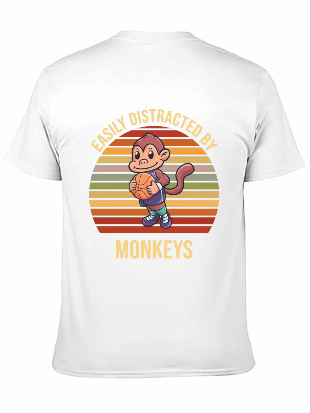 Easily Distracted By Monkeys T-Shirt