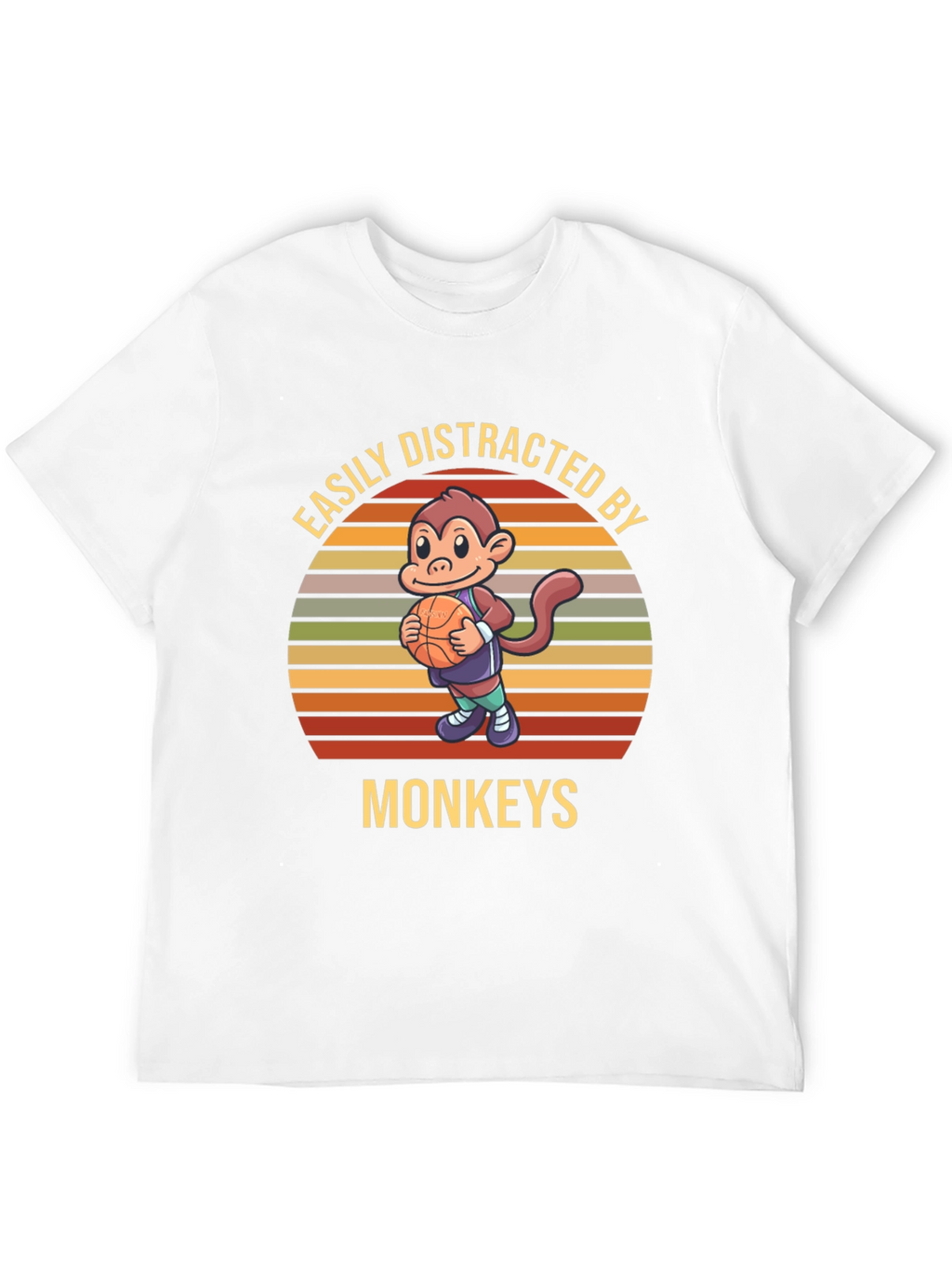 Easily Distracted By Monkeys T-Shirt