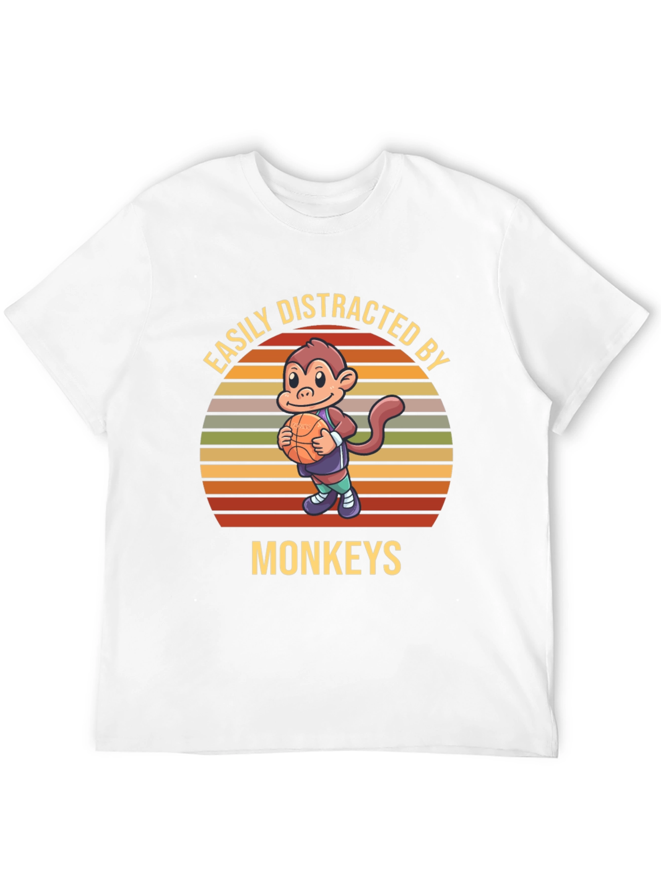 Easily Distracted By Monkeys T-Shirt