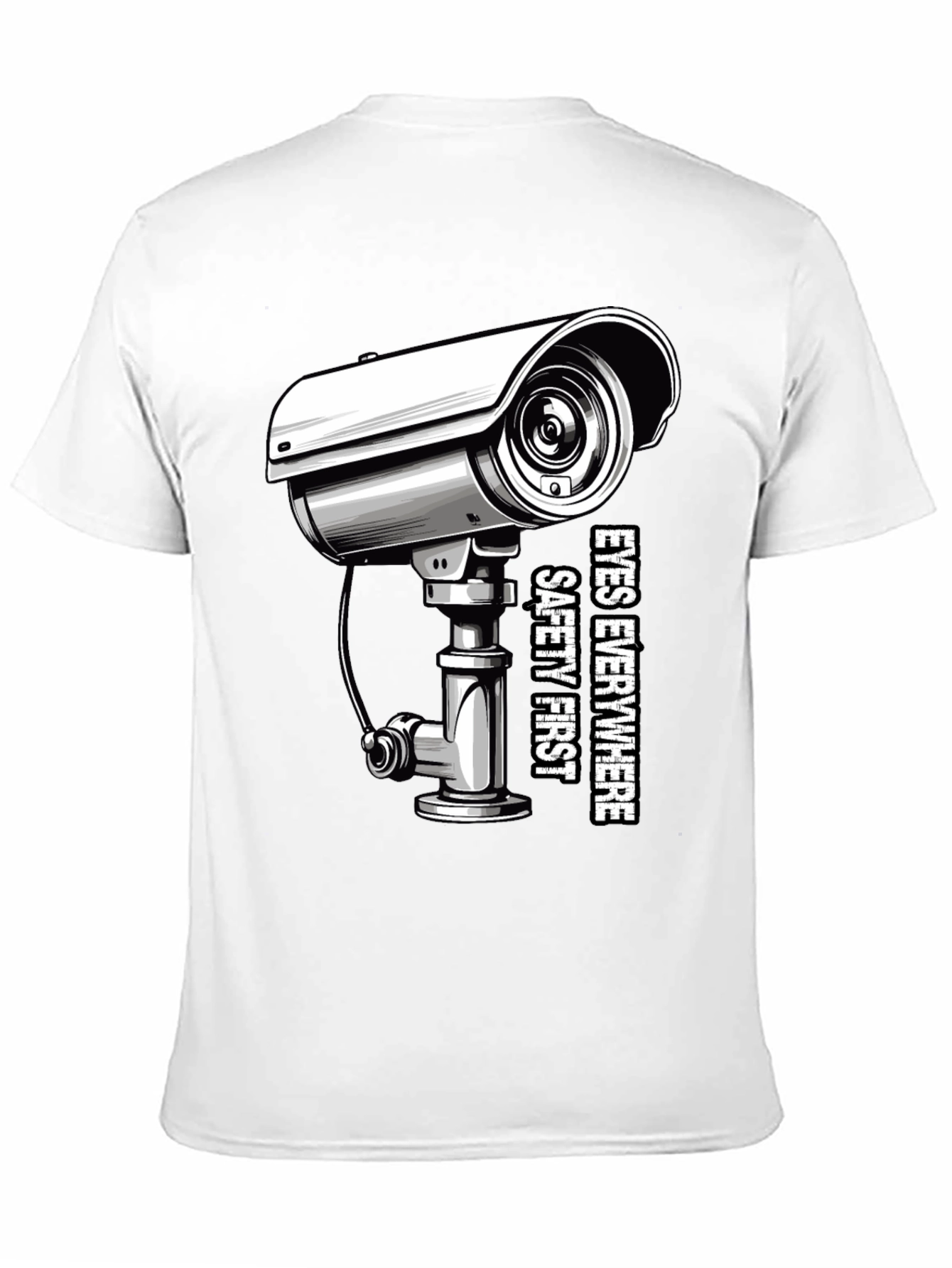 Eyes Everywhere Tee: Safety First Security Shirt