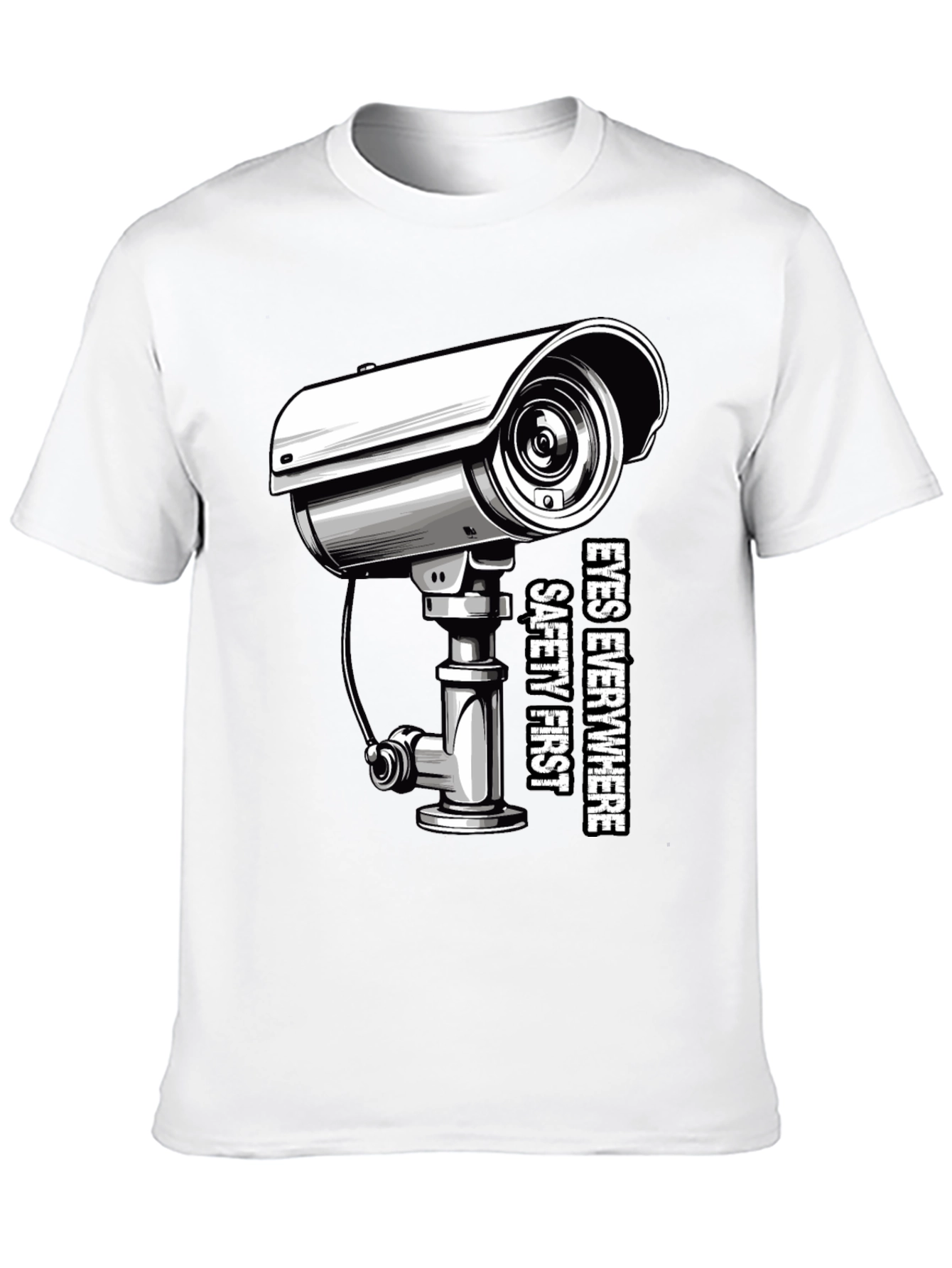 Eyes Everywhere Tee: Safety First Security Shirt