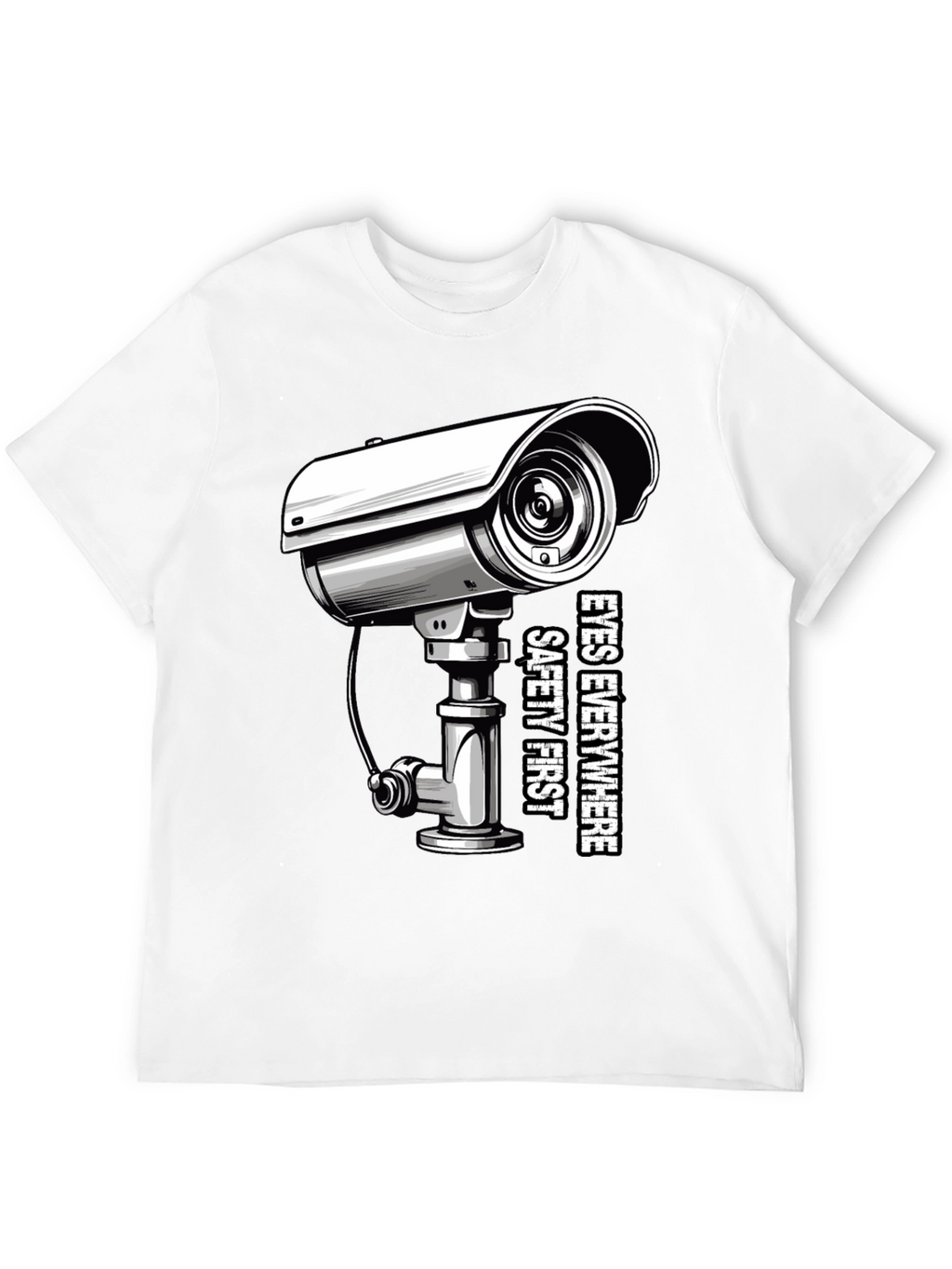 Eyes Everywhere Tee: Safety First Security Shirt