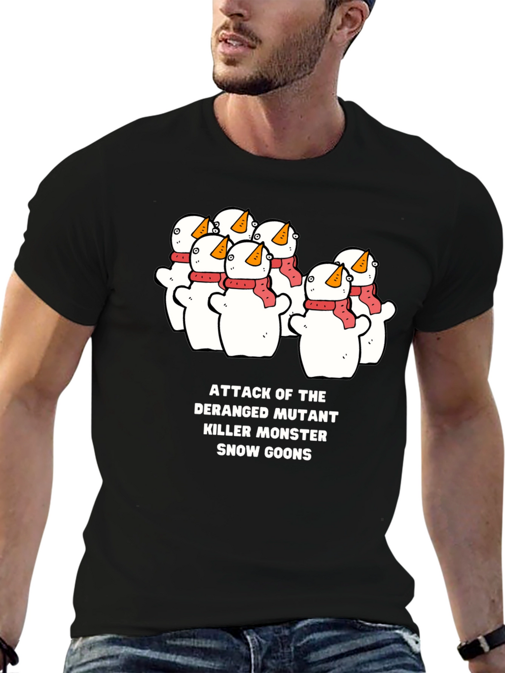 Attack of the Snow Goons Graphic Tee