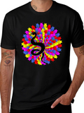 Dragon Starburst Black T-Shirt