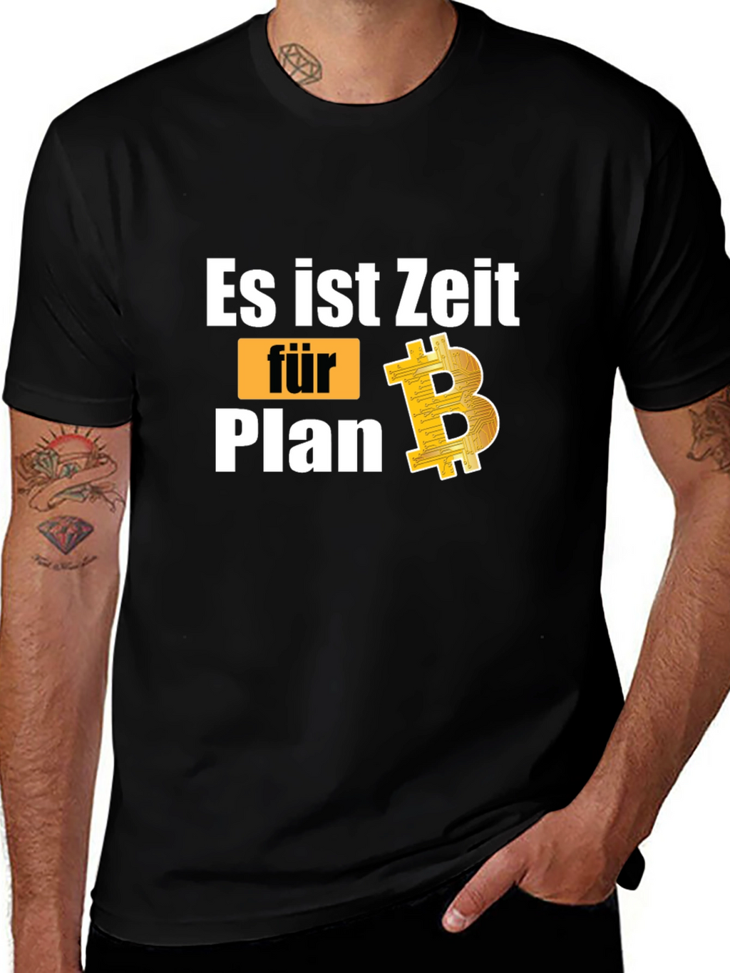 Bitcoin Plan B T-Shirt Crypto HODL