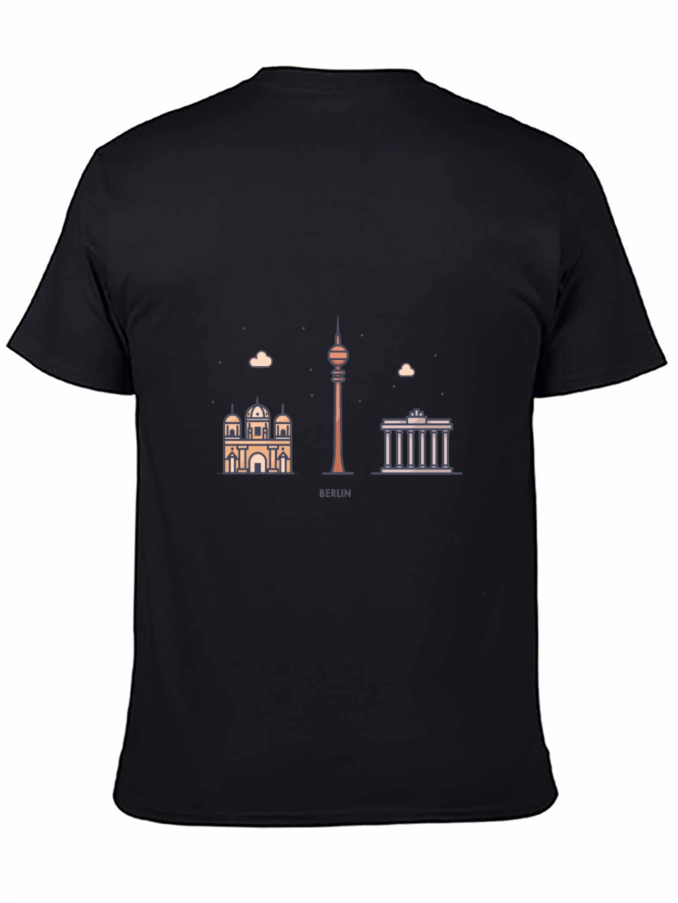 Berlin Skyline Graphic Tee - Modern Cityscape T-Shirt