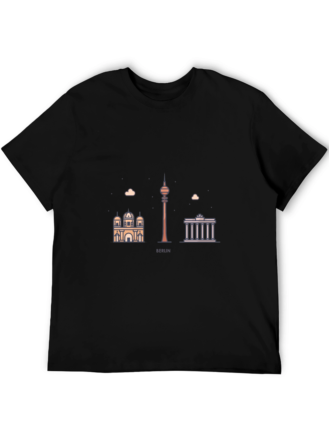 Berlin Skyline Graphic Tee - Modern Cityscape T-Shirt