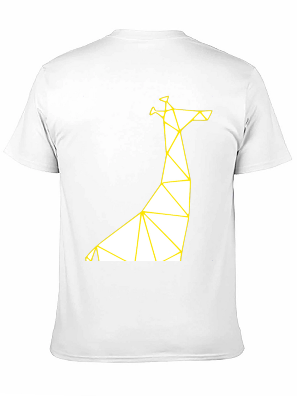 Geometric Giraffe T-Shirt - Modern Graphic Tee