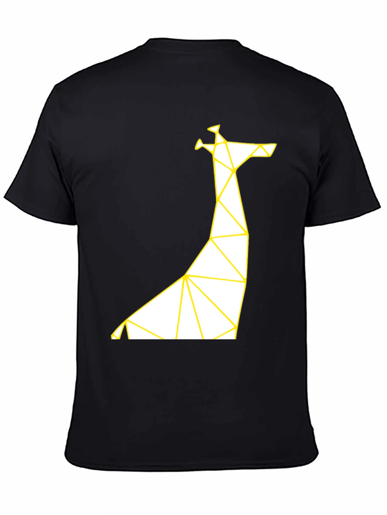 Geometric Giraffe T-Shirt - Modern Graphic Tee