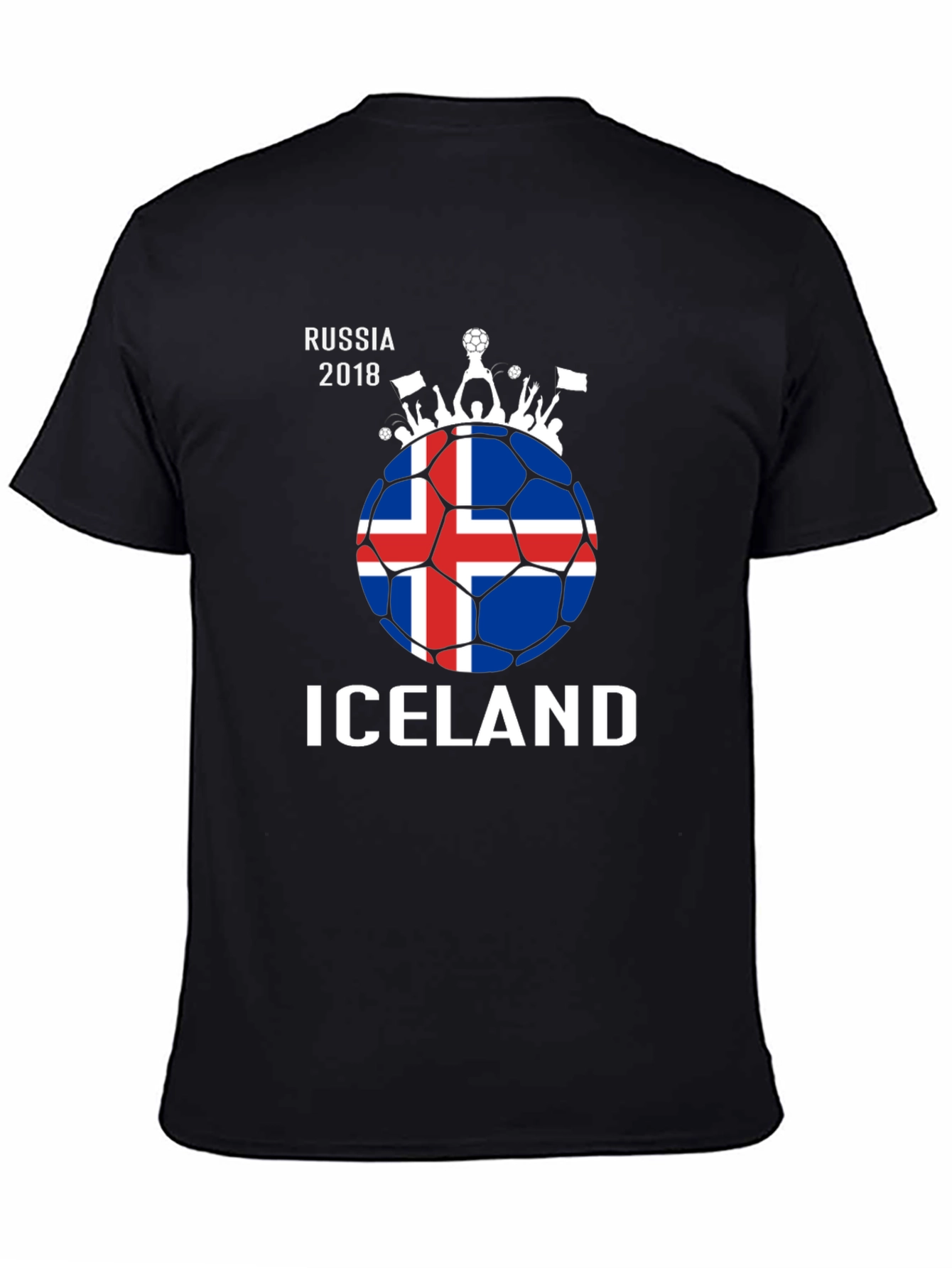Iceland Russia 2018 Soccer T-Shirt