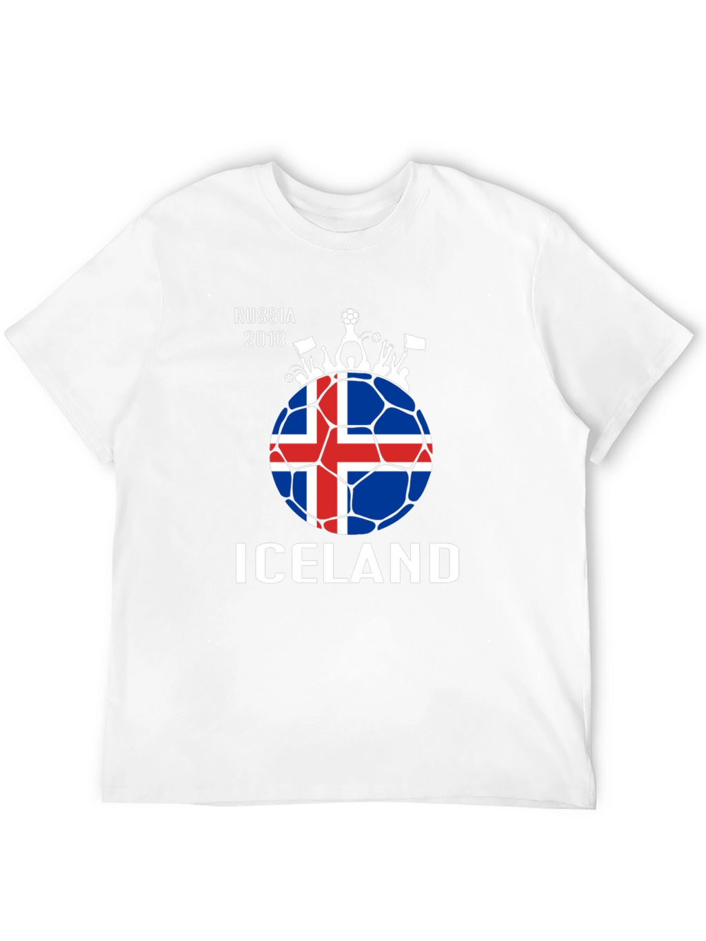 Iceland Russia 2018 Soccer T-Shirt