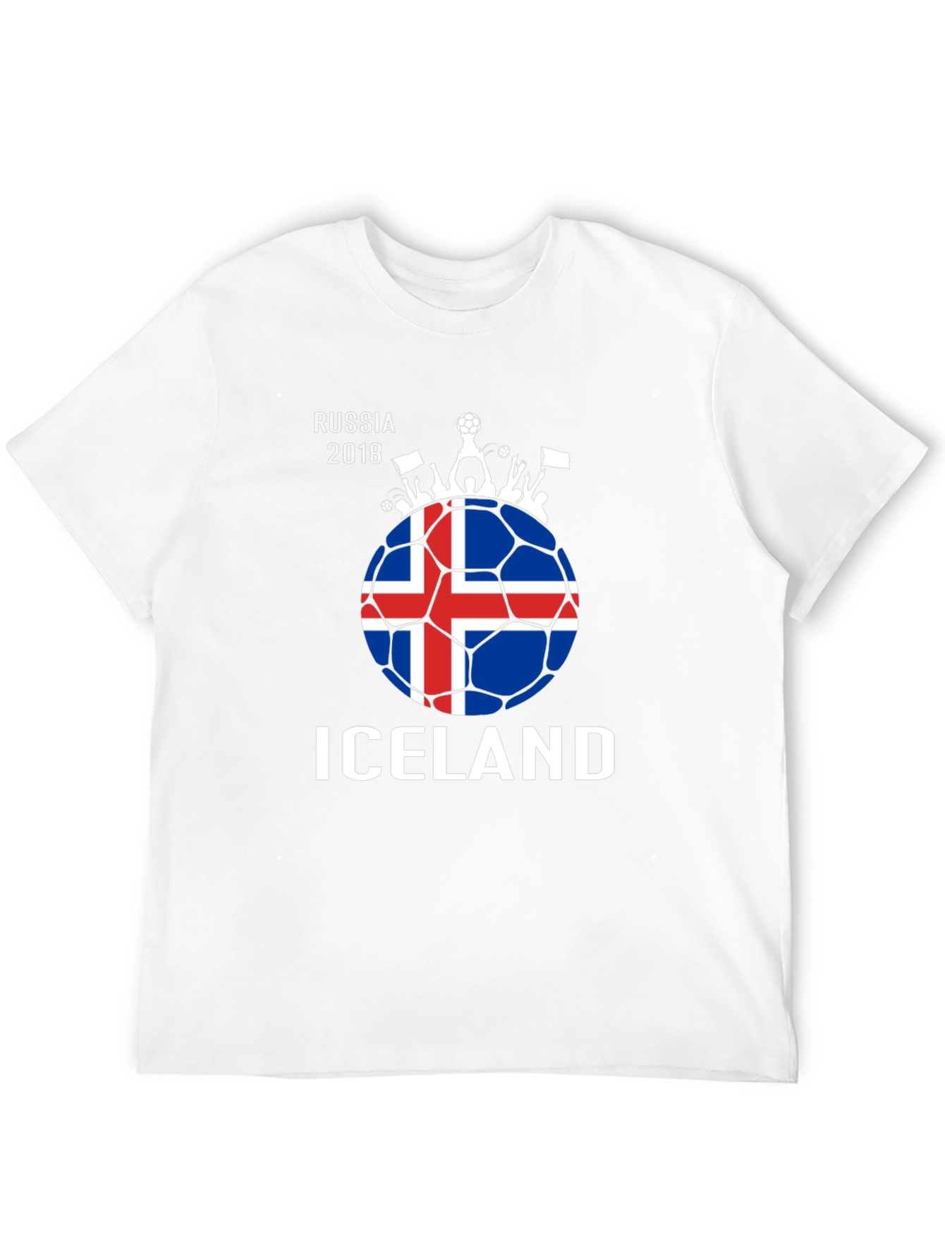 Iceland Russia 2018 Soccer T-Shirt
