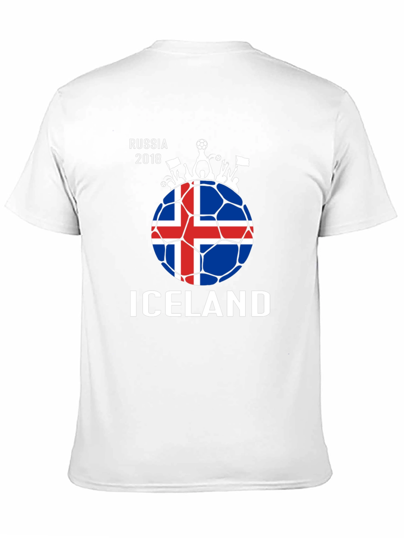 Iceland Russia 2018 Soccer T-Shirt