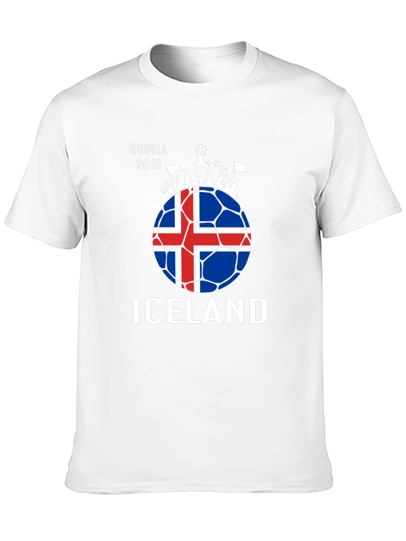 Iceland Russia 2018 Soccer T-Shirt