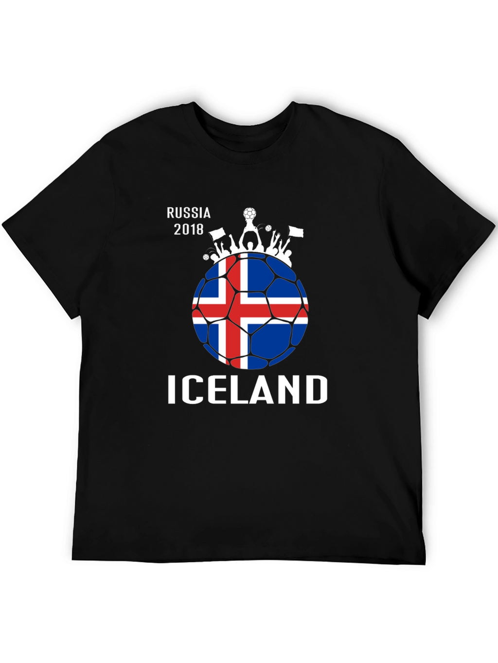 Iceland Russia 2018 Soccer T-Shirt