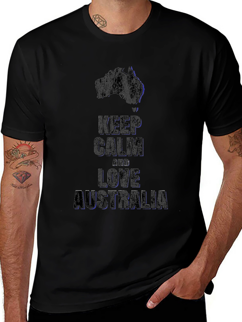 Keep Calm & Love Australia T-Shirt