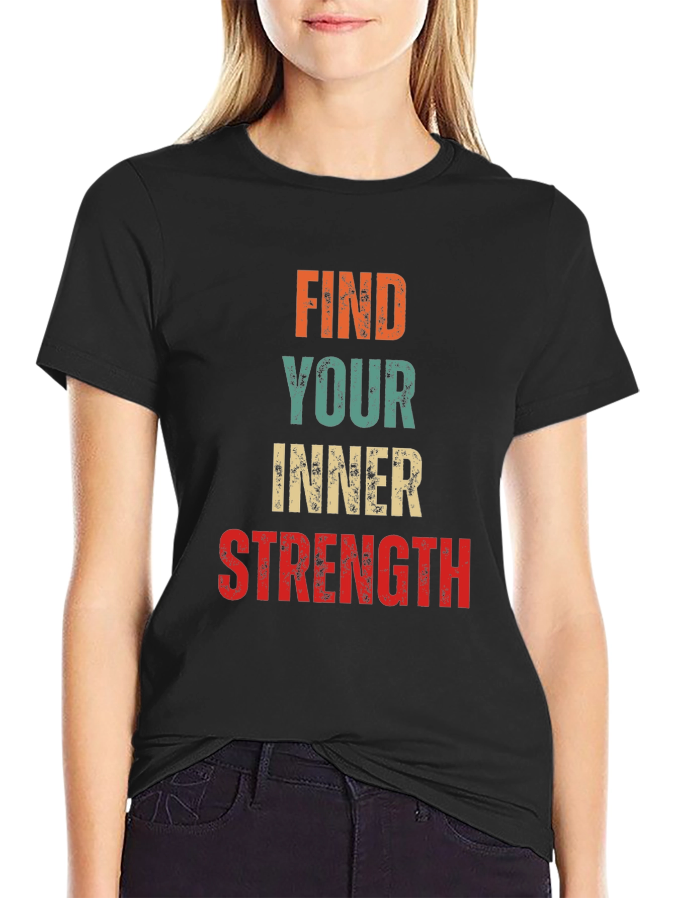 Find Your Inner Strength Retro Graphic T-Shirt
