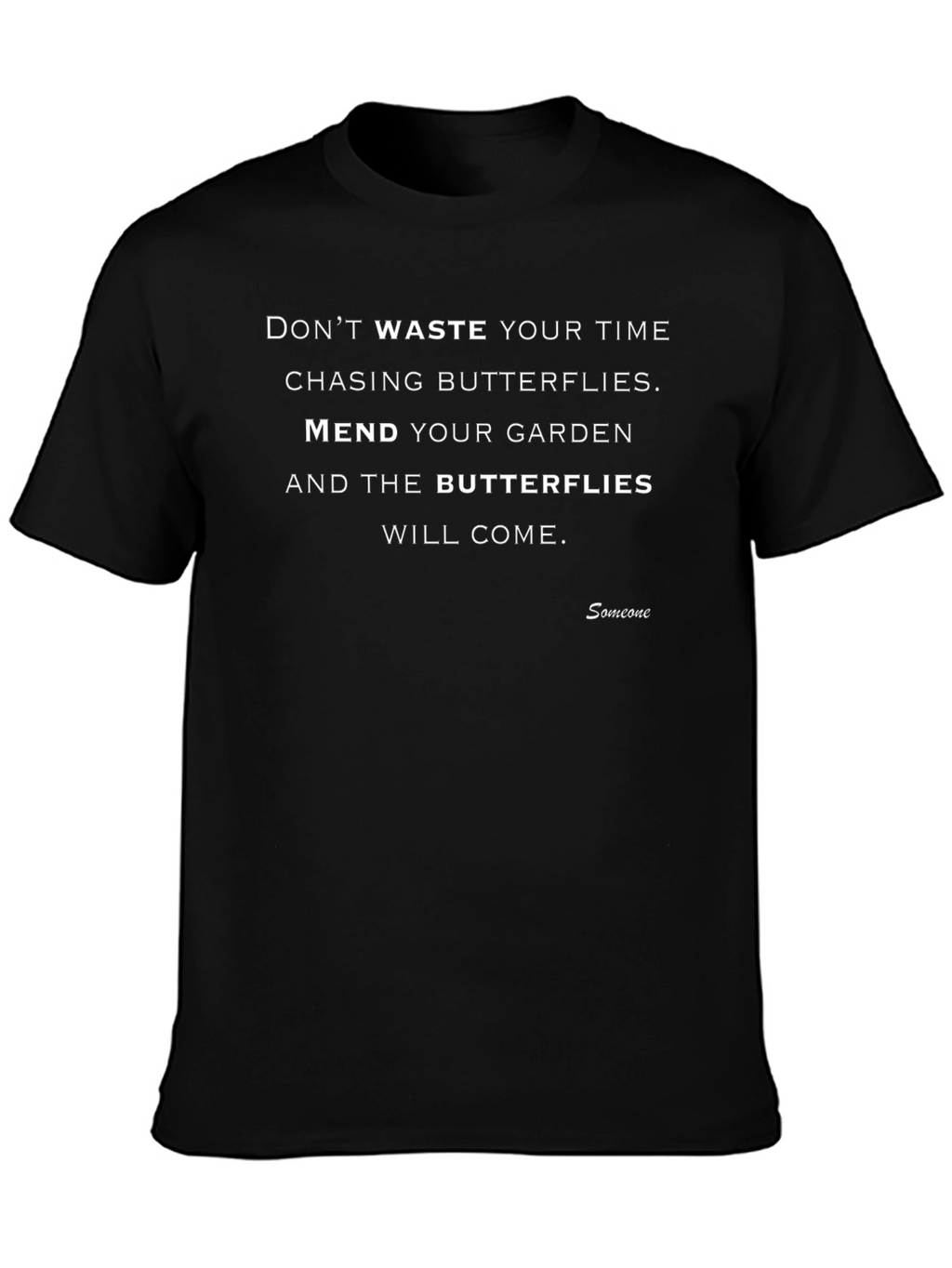 Inspirational Butterfly Garden T-Shirt