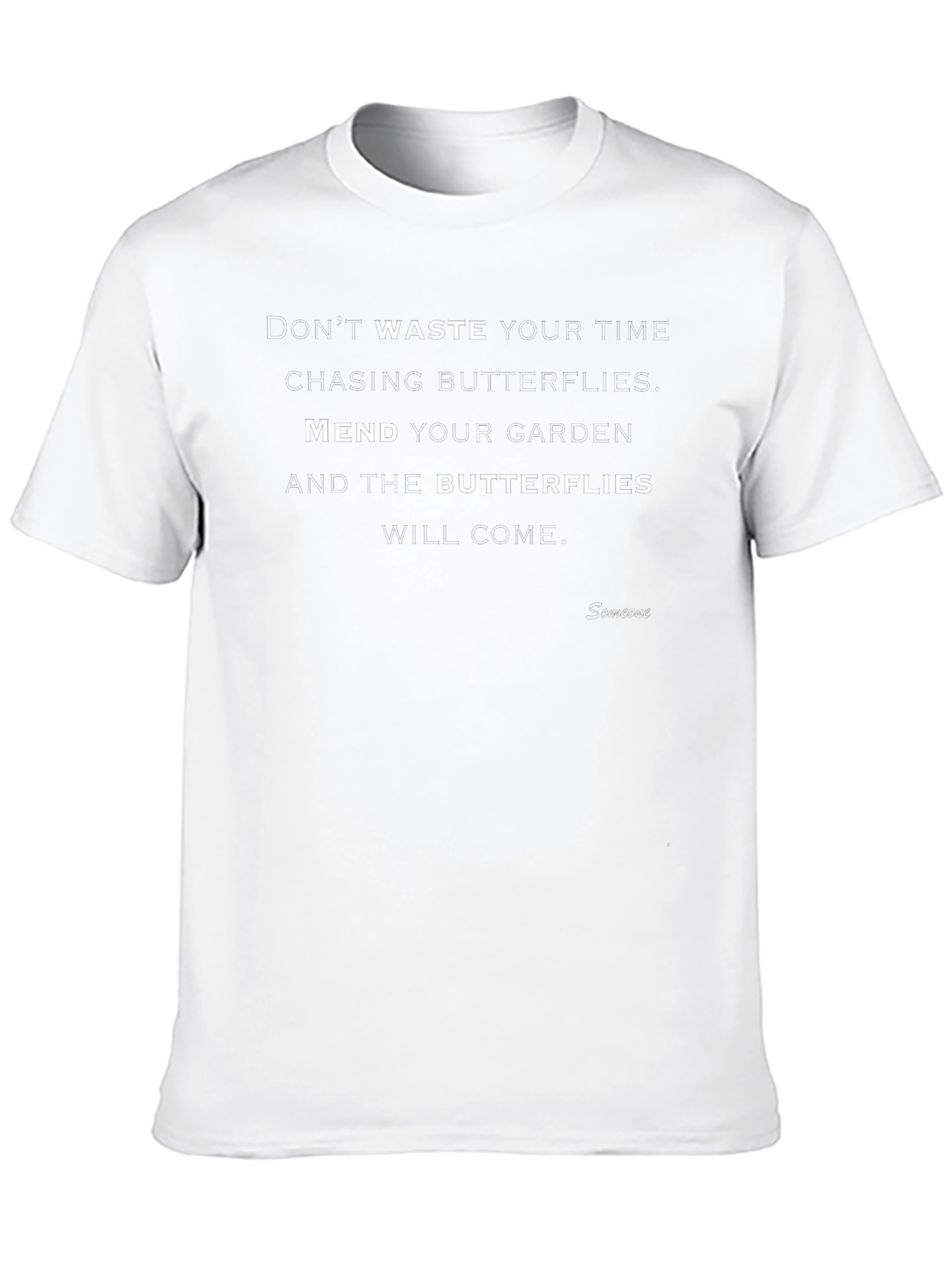 Inspirational Butterfly Garden T-Shirt