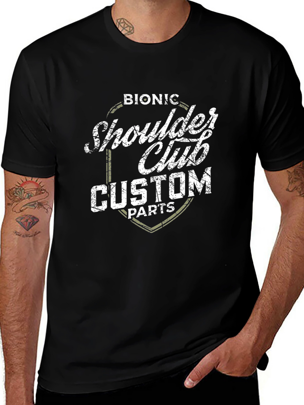 Bionic Shoulder Club Custom Parts T-Shirt