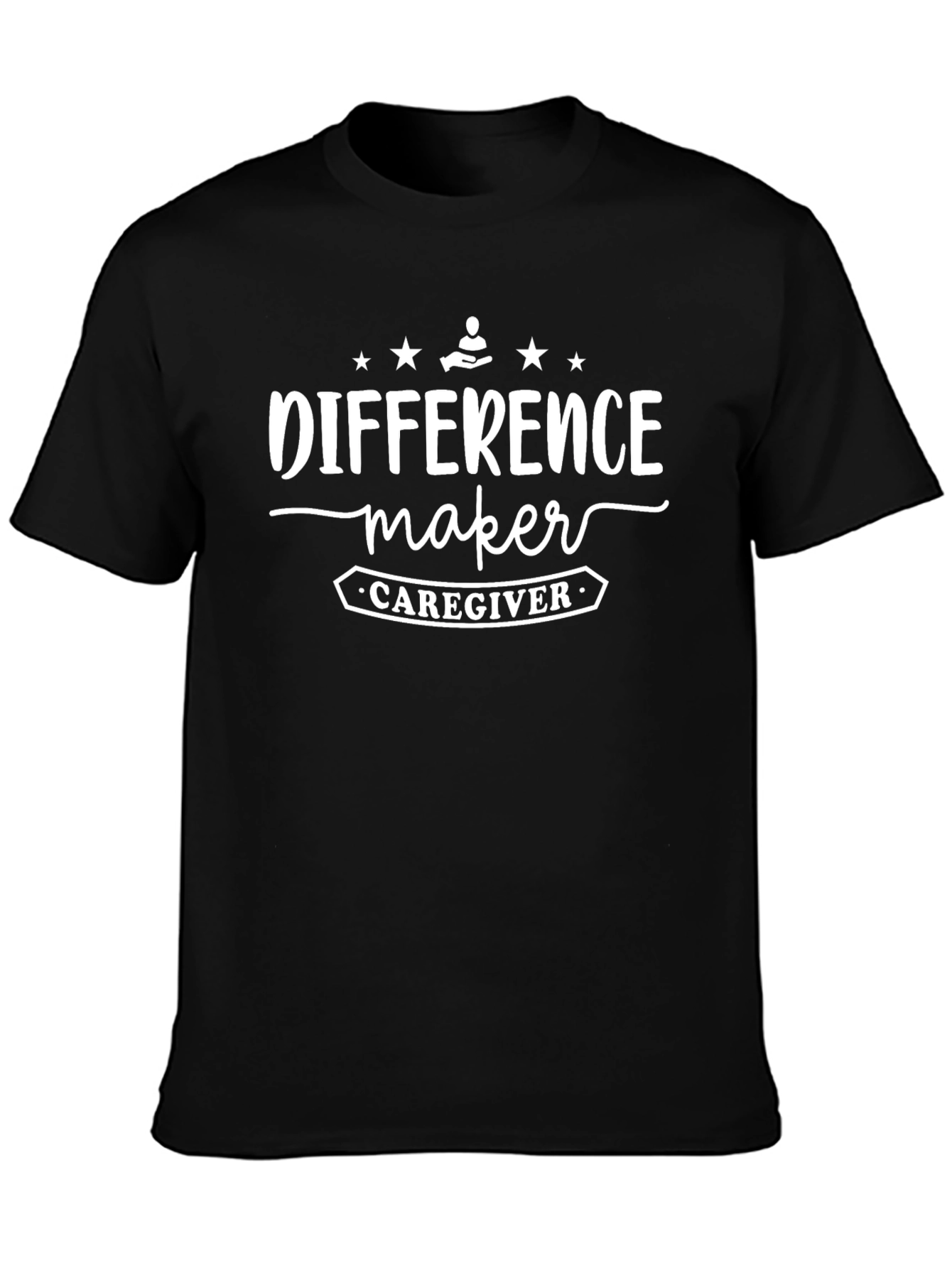 Difference Maker Caregiver Graphic T-Shirt