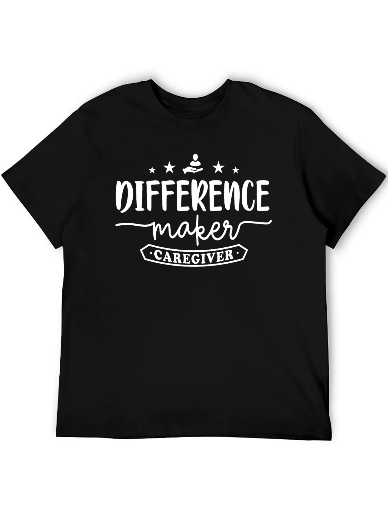 Difference Maker Caregiver Graphic T-Shirt